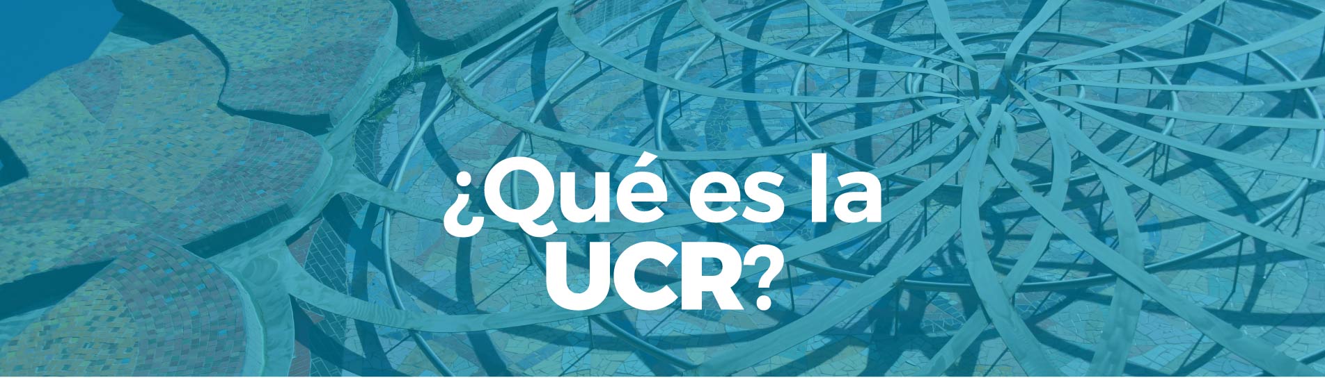 ¿Qué es la UCR?